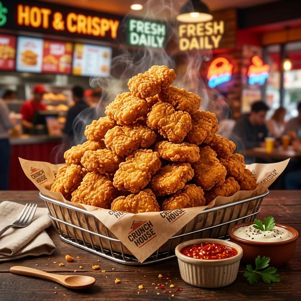 Crispy Golden Nuggets Feast